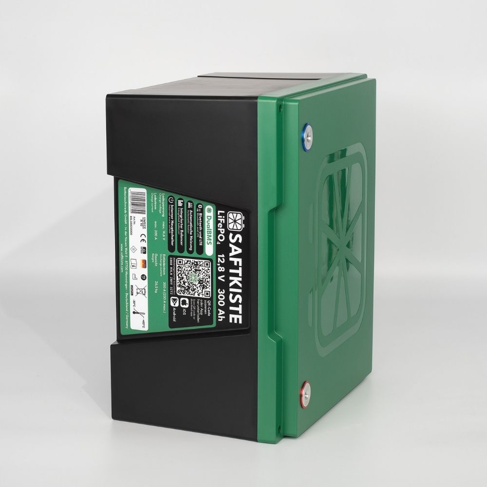 Abbildung 2 der Saftkiste 300 Batteriepole oben