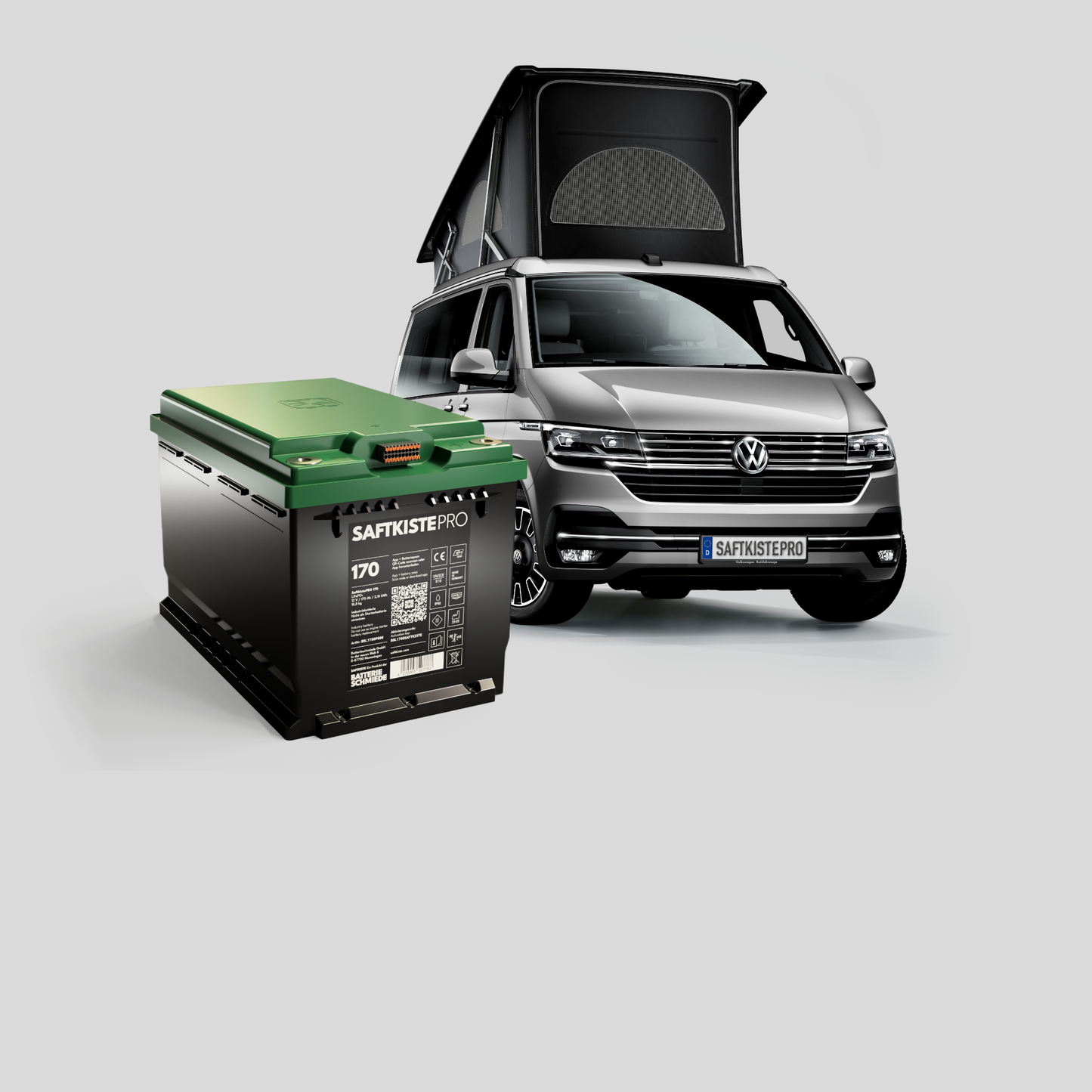 Batterieschmiede AutarkiepaketPRO Volkswagen California T6.1