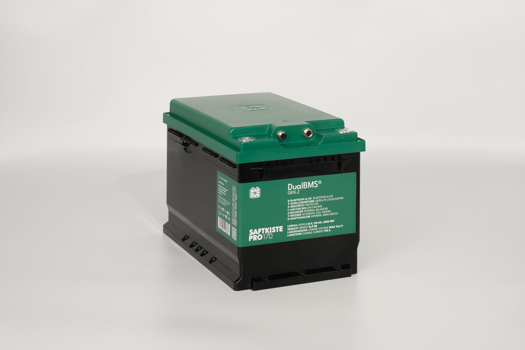 SaftkistePRO | LiFePO4 Batterie | Lithium Batterie für Reisemobile | 170 Ah, 12 V