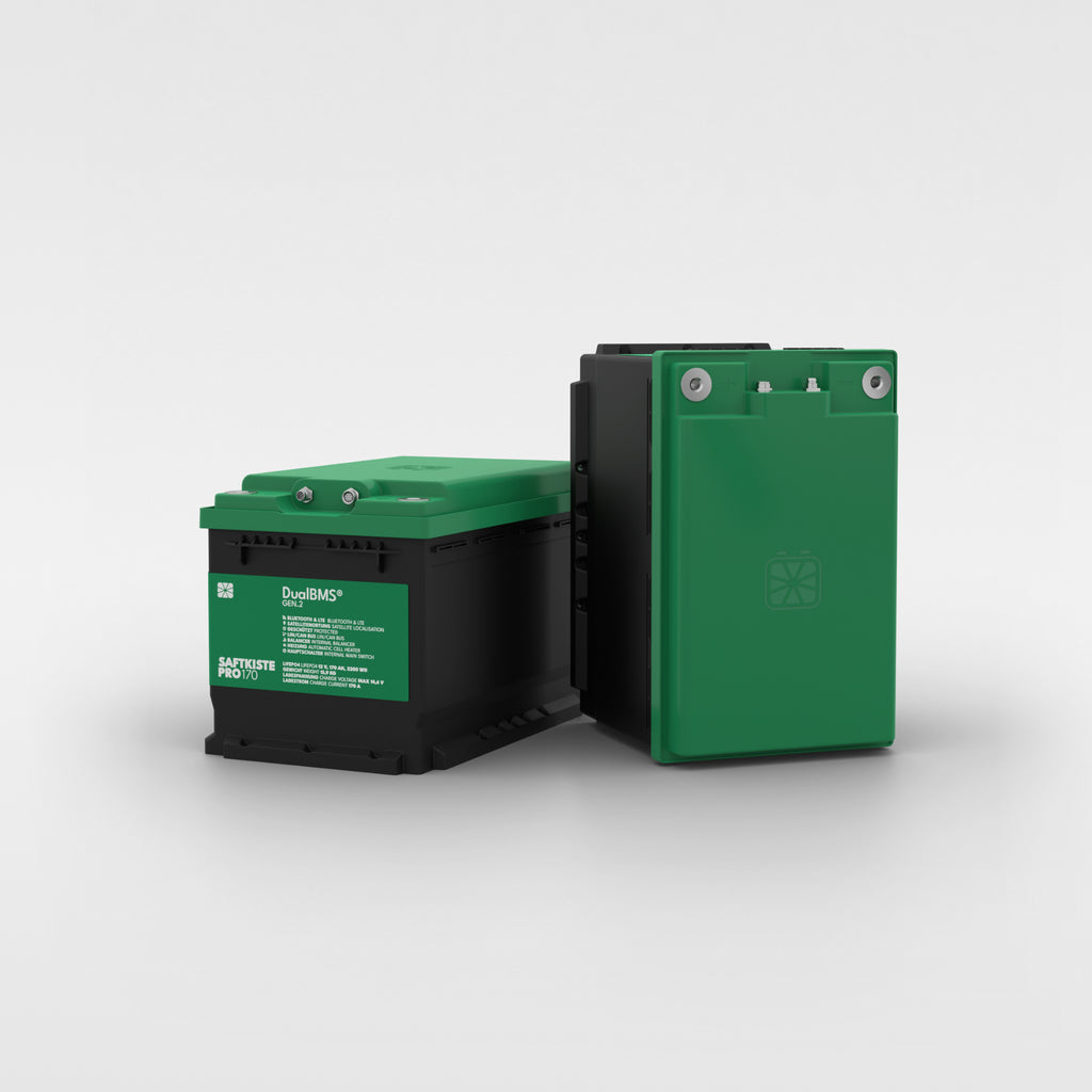 SaftkistePRO | LiFePO4 Batterie | Lithium Batterie für Reisemobile | 170 Ah, 12 V | Produktrendering