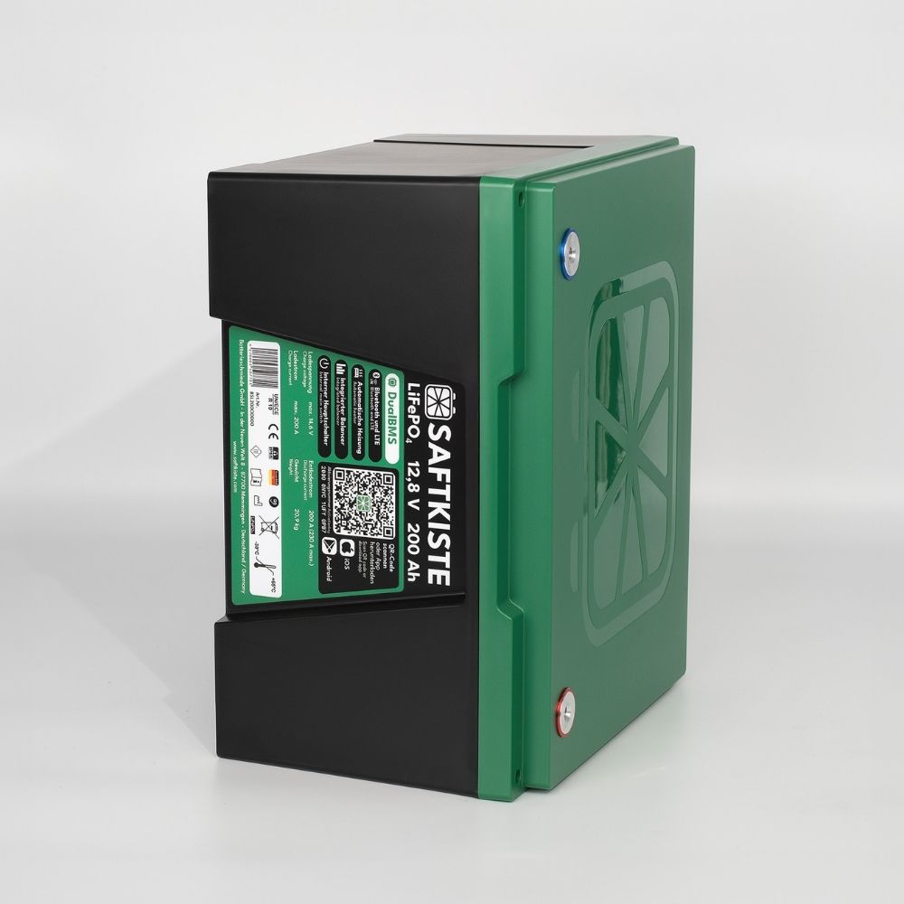 Abbildung 2 der Saftkiste 200 Batteriepole oben