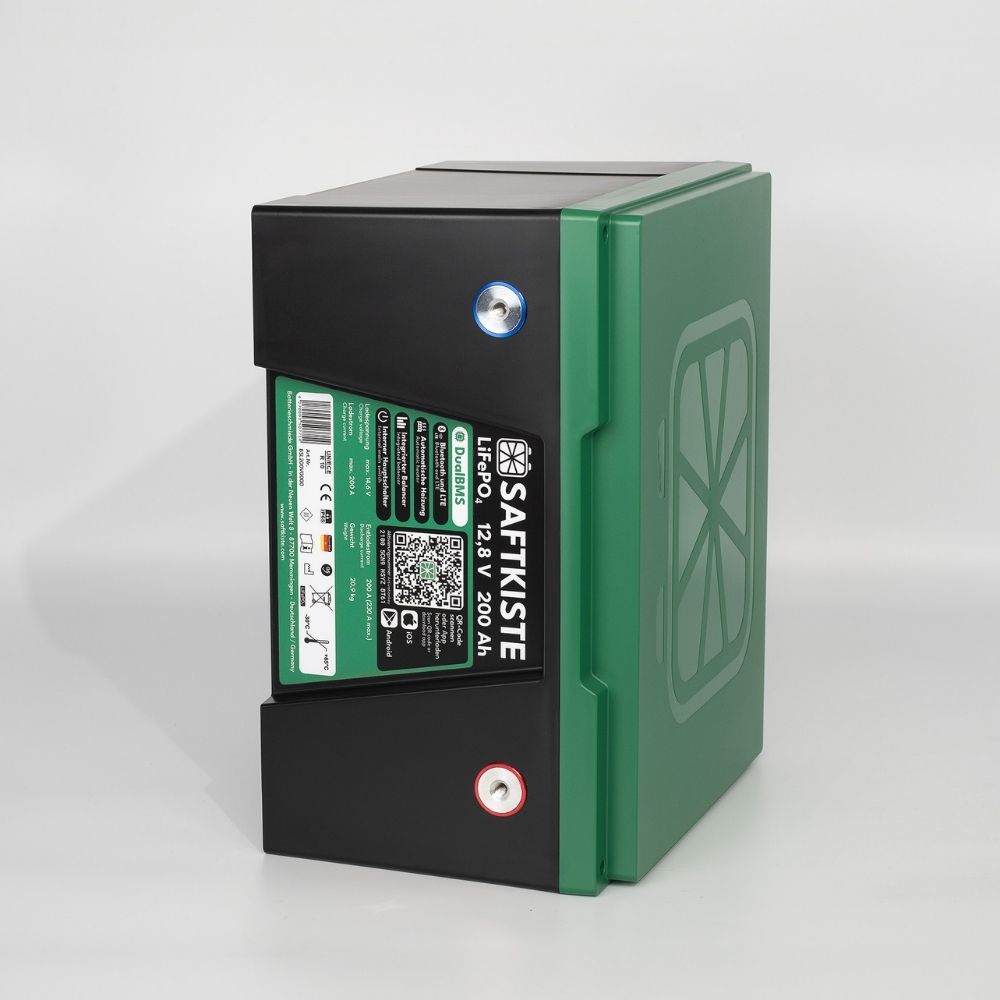 Abbildung 2 der Saftkiste 200 Batteriepole vorn